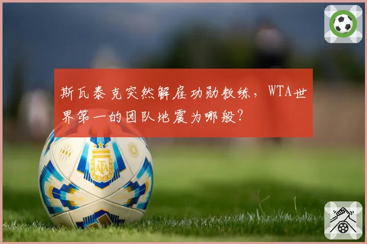 斯瓦泰克突然解雇功勋教练，WTA世界第一的团队地震为哪般？
